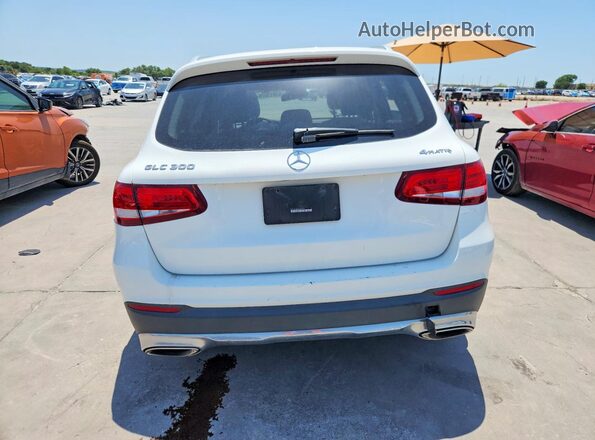 WDC0G4KB3JV059026 2018 MERCEDES-BENZ GLC-CLASS White Հետևի տեսք