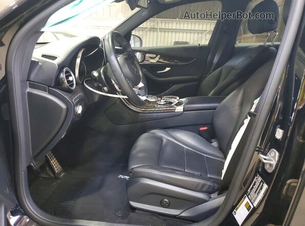 WDC0G4KB3JV091989 2018 MERCEDES-BENZ GLC-CLASS Black Widok wnętrza z przodu