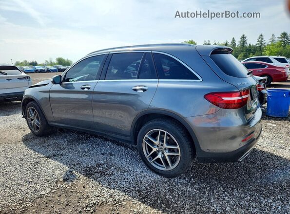WDC0G4KB3JV097128 2018 MERCEDES-BENZ GLC-CLASS Gray Trasero izquierdo
