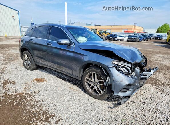 WDC0G4KB3JV097128 2018 MERCEDES-BENZ GLC-CLASS Gray Delantero derecho