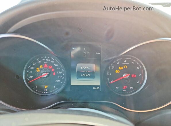 WDC0G4KB3JV097128 2018 MERCEDES-BENZ GLC-CLASS Gray Vista del cuadro de instrumentos