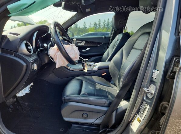 WDC0G4KB3JV097128 2018 MERCEDES-BENZ GLC-CLASS Gray Vista interior delantera