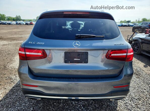 WDC0G4KB3JV097128 2018 MERCEDES-BENZ GLC-CLASS Gray Vista trasera
