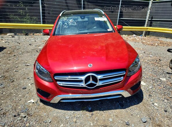 WDC0G4KB3KF615363 2019 MERCEDES-BENZ GLC-CLASS Red Вид спереду
