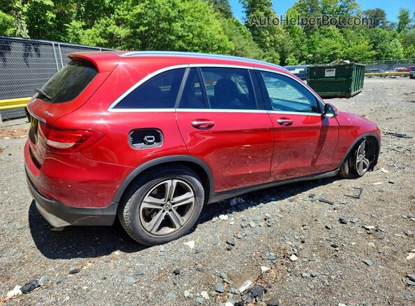 WDC0G4KB3KF615363 2019 MERCEDES-BENZ GLC-CLASS Red Задня права чверть