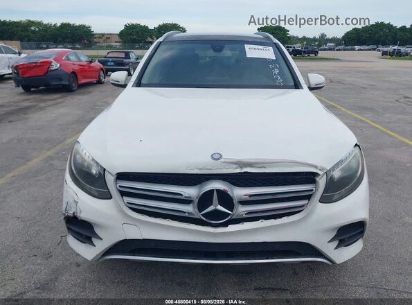 WDC0G4KB4GF062763 2016 MERCEDES-BENZ GLC 300 White Вид спереду