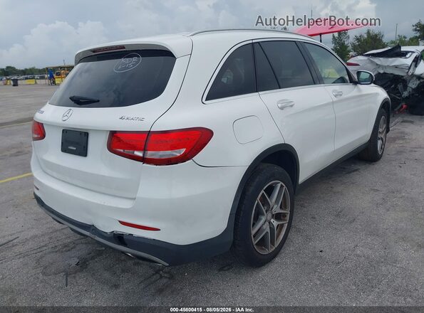 WDC0G4KB4GF062763 2016 MERCEDES-BENZ GLC 300 White Задня права чверть