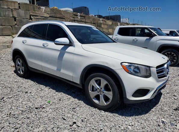 WDC0G4KB4HV002490 2017 MERCEDES-BENZ GLC-CLASS Белый Передняя правая четверть