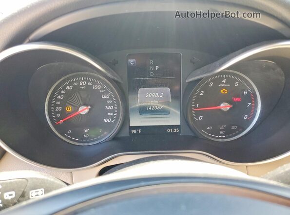 WDC0G4KB4HV002490 2017 MERCEDES-BENZ GLC-CLASS Белый Вид щитка приборов