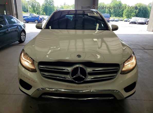 WDC0G4KB4JV034829 2018 MERCEDES-BENZ GLC-CLASS Белый Вид спереди