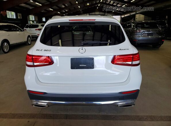 WDC0G4KB4JV034829 2018 MERCEDES-BENZ GLC-CLASS Белый Вид сзади