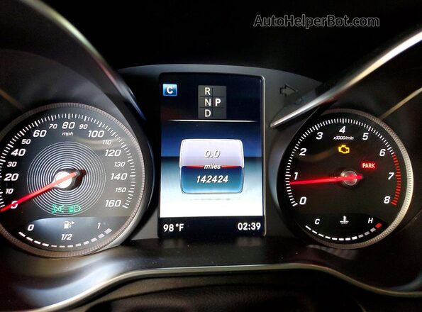 WDC0G4KB4JV034829 2018 MERCEDES-BENZ GLC-CLASS Белый Вид щитка приборов