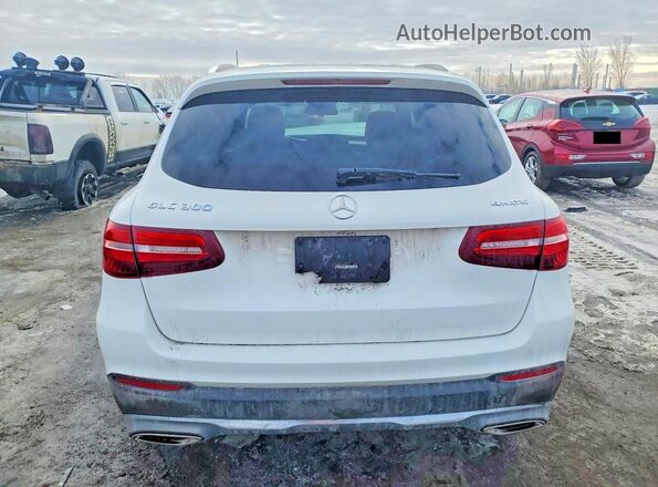 WDC0G4KB4JV048570 2018 MERCEDES-BENZ GLC-CLASS White Вид ззаду
