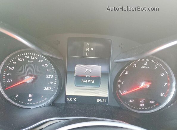 WDC0G4KB4JV048570 2018 MERCEDES-BENZ GLC-CLASS White Вид щитка приладів
