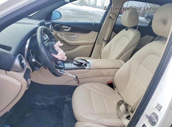 WDC0G4KB4JV048570 2018 MERCEDES-BENZ GLC-CLASS White Вид салону спереду