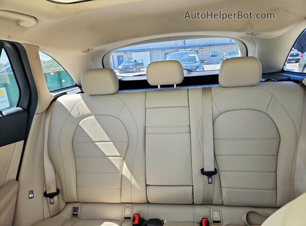 WDC0G4KB4JV061576 2018 MERCEDES-BENZ GLC-CLASS White Rear seats view
