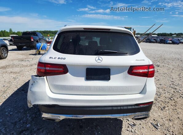 WDC0G4KB4JV061576 2018 MERCEDES-BENZ GLC-CLASS White Rear view