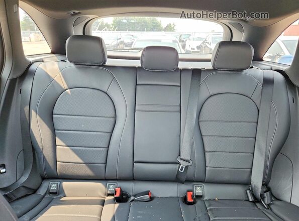 WDC0G4KB4JV075414 2018 MERCEDES-BENZ GLC-CLASS Silver უკანა სავარძლების ხედი