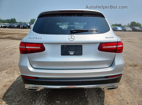 WDC0G4KB4JV075414 2018 MERCEDES-BENZ GLC-CLASS Silver უკანა ხედი