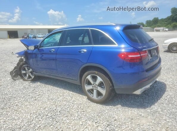WDC0G4KB4KF596564 2019 MERCEDES-BENZ GLC-CLASS Blue Trasero izquierdo