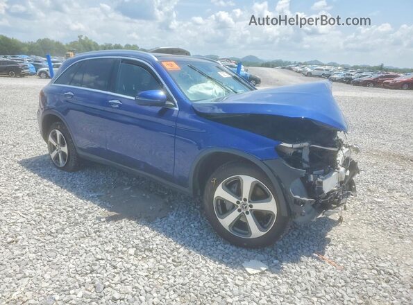 WDC0G4KB4KF596564 2019 MERCEDES-BENZ GLC-CLASS Blue Delantero derecho