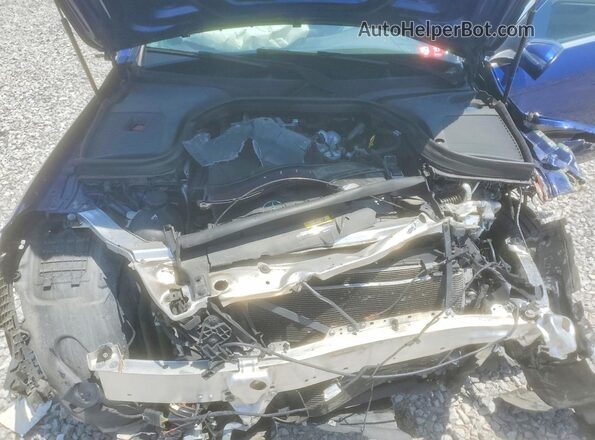 WDC0G4KB4KF596564 2019 MERCEDES-BENZ GLC-CLASS Blue Vista del compartimento del motor
