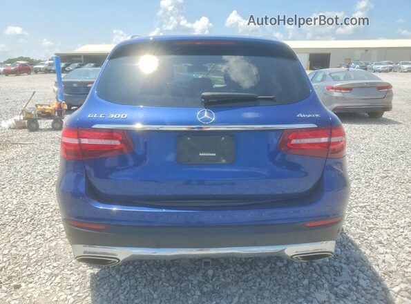 WDC0G4KB4KF596564 2019 MERCEDES-BENZ GLC-CLASS Blue Vista trasera