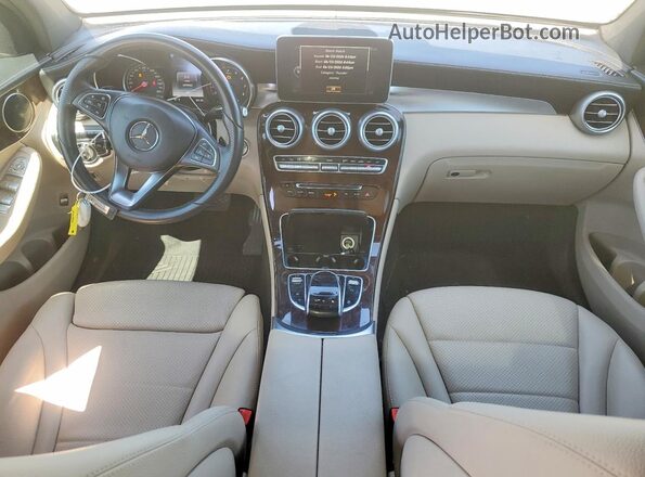 WDC0G4KB5HF119117 2017 MERCEDES-BENZ GLC-CLASS White წინა პანელის ხედი