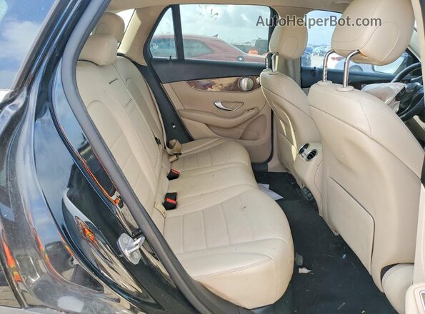 WDC0G4KB5HF169936 2017 MERCEDES-BENZ GLC-CLASS Black Rear seats view
