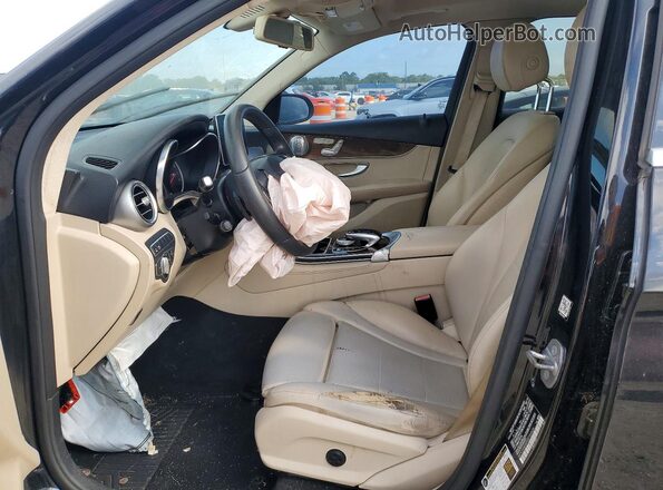 WDC0G4KB5HF169936 2017 MERCEDES-BENZ GLC-CLASS Black Front interior view
