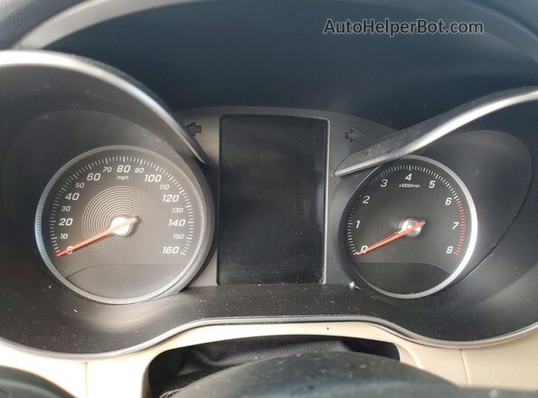 WDC0G4KB5HF169936 2017 MERCEDES-BENZ GLC-CLASS Black Вид щитка приладів