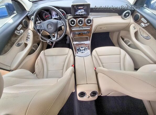 WDC0G4KB5JV098099 2018 MERCEDES-BENZ GLC-CLASS Blue Widok deski rozdzielczej