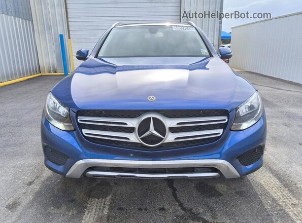 WDC0G4KB5JV098099 2018 MERCEDES-BENZ GLC-CLASS Blue Widok z przodu
