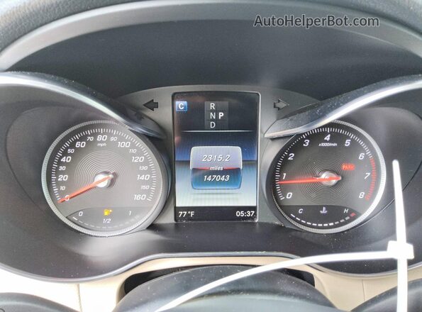 WDC0G4KB5JV098099 2018 MERCEDES-BENZ GLC-CLASS Blue Widok zestawu wskaźników
