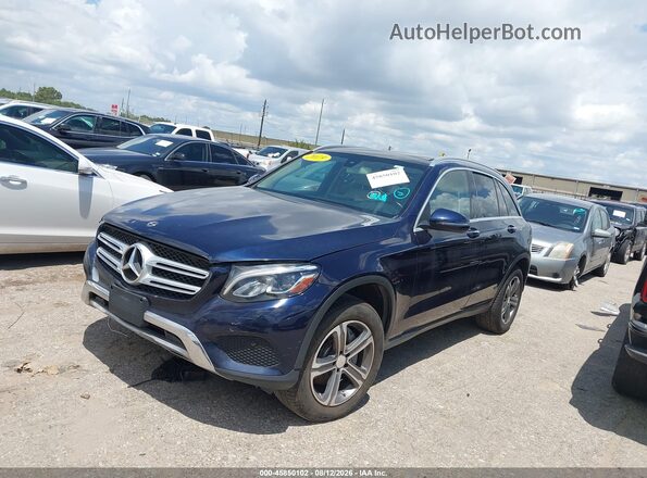 WDC0G4KB5KF623187 2019 MERCEDES-BENZ GLC 300 Blue Передня ліва чверть