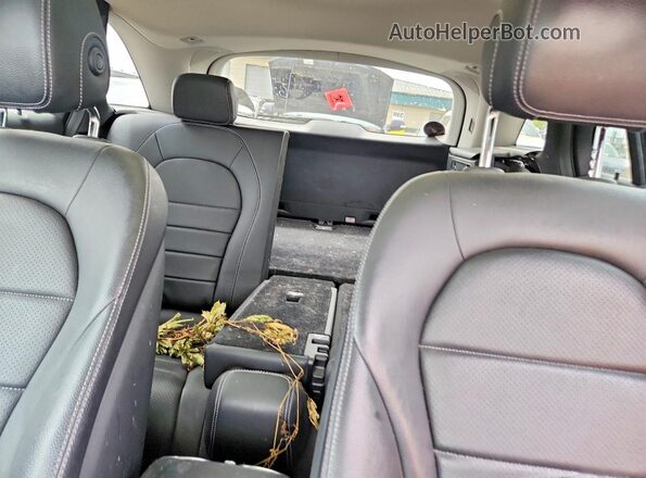 WDC0G4KB6GF086577 2016 MERCEDES-BENZ GLC-CLASS Charcoal Вид задніх сидінь
