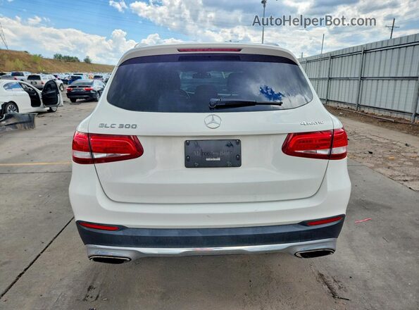WDC0G4KB6HF114847 2017 MERCEDES-BENZ GLC-CLASS White Widok z tyłu