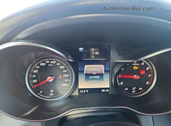 WDC0G4KB6JV113354 2018 MERCEDES-BENZ GLC-CLASS Black Instrument cluster view