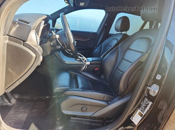 WDC0G4KB6JV113354 2018 MERCEDES-BENZ GLC-CLASS Black Front interior view