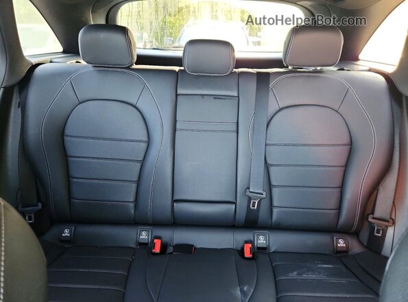 WDC0G4KB6JV113354 2018 MERCEDES-BENZ GLC-CLASS Black Rear seats view