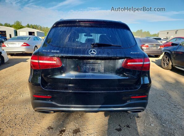 WDC0G4KB6JV113354 2018 MERCEDES-BENZ GLC-CLASS Black Rear view