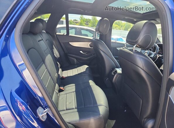 WDC0G4KB6KV190047 2019 MERCEDES-BENZ GLC-CLASS Blue უკანა სალონის ხედი