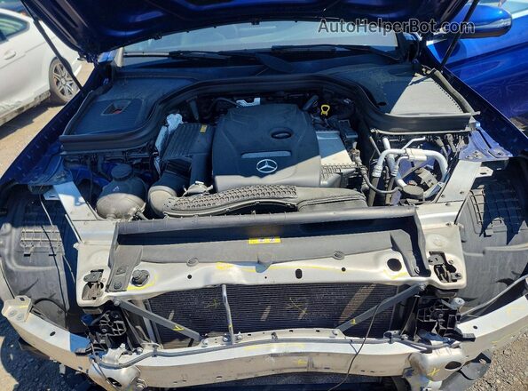 WDC0G4KB6KV190047 2019 MERCEDES-BENZ GLC-CLASS Blue ძრავის განყოფილების ხედი