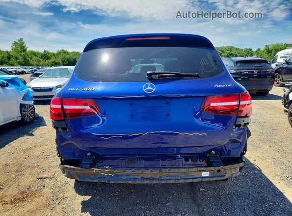 WDC0G4KB6KV190047 2019 MERCEDES-BENZ GLC-CLASS Blue უკანა ხედი