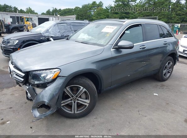WDC0G4KB6KV191294 2019 MERCEDES-BENZ GLC 300 Gray Առջևի ձախ երեք քառորդ տեսարան