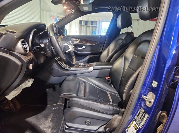 WDC0G4KB6KV196222 2019 MERCEDES-BENZ GLC-CLASS Blue Vista interior delantera