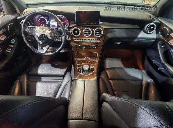 WDC0G4KB6KV196222 2019 MERCEDES-BENZ GLC-CLASS Blue Vista del salpicadero
