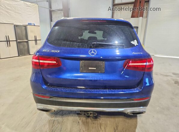 WDC0G4KB6KV196222 2019 MERCEDES-BENZ GLC-CLASS Blue Vista trasera