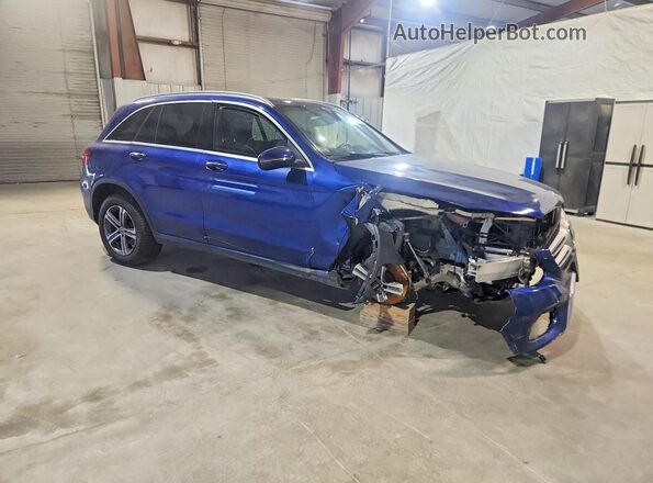 WDC0G4KB6KV196222 2019 MERCEDES-BENZ GLC-CLASS Blue Delantero derecho