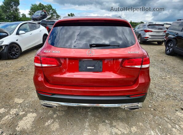 WDC0G4KB7GF061767 2016 MERCEDES-BENZ GLC-CLASS Red Vista trasera